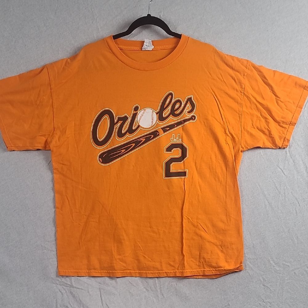 Alstyle JJ Hardy#2 Orange Short Sleeve Tee